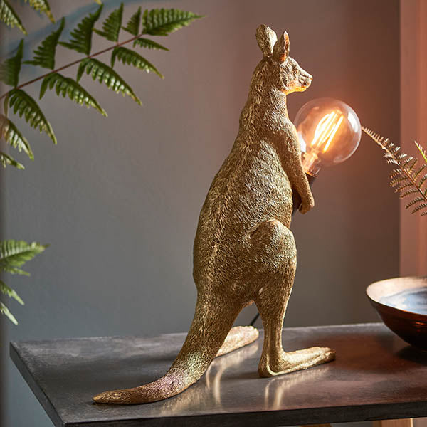 Kangaroo Table - Gold