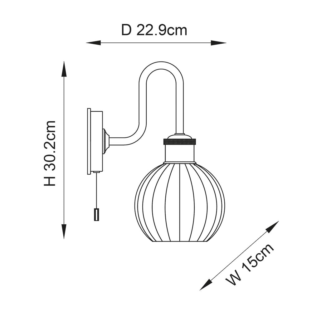 Kendall Wall Ip44 - Satin Brass