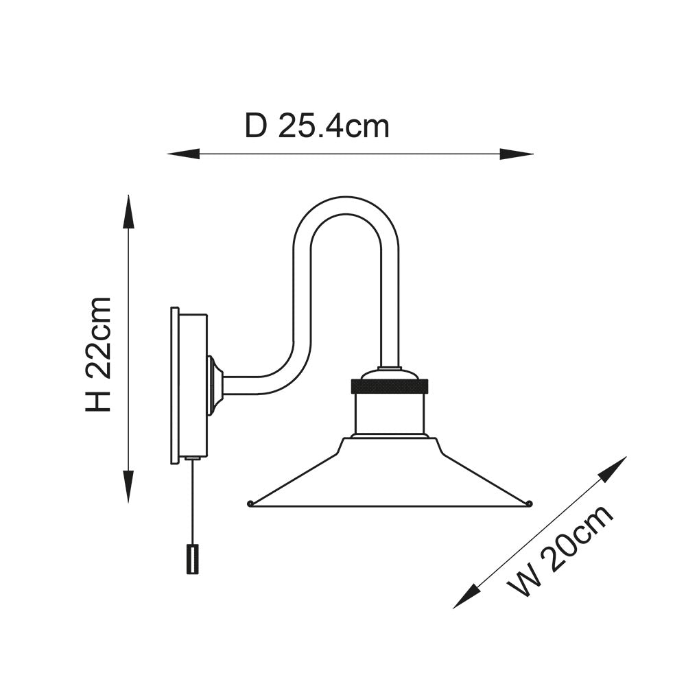 Maris Wall IP44  - Chrome