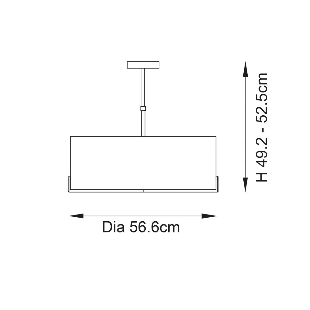 Hayfield 3lt pendant