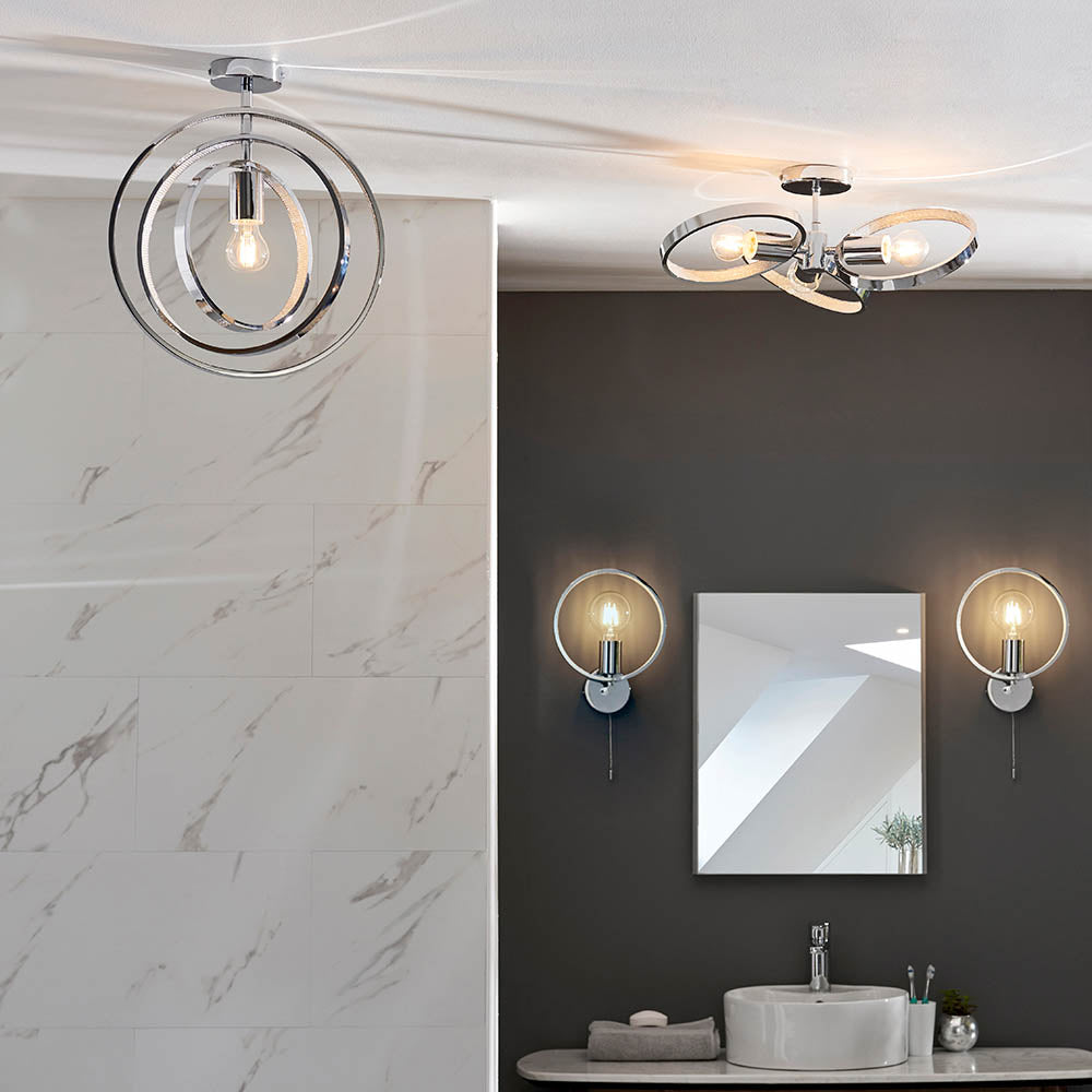 Merola Semi flush