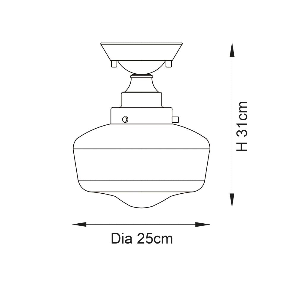 Camberley Semi flush
