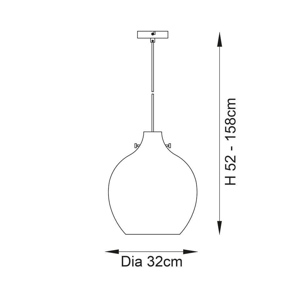 Panther Pendant - Chrome