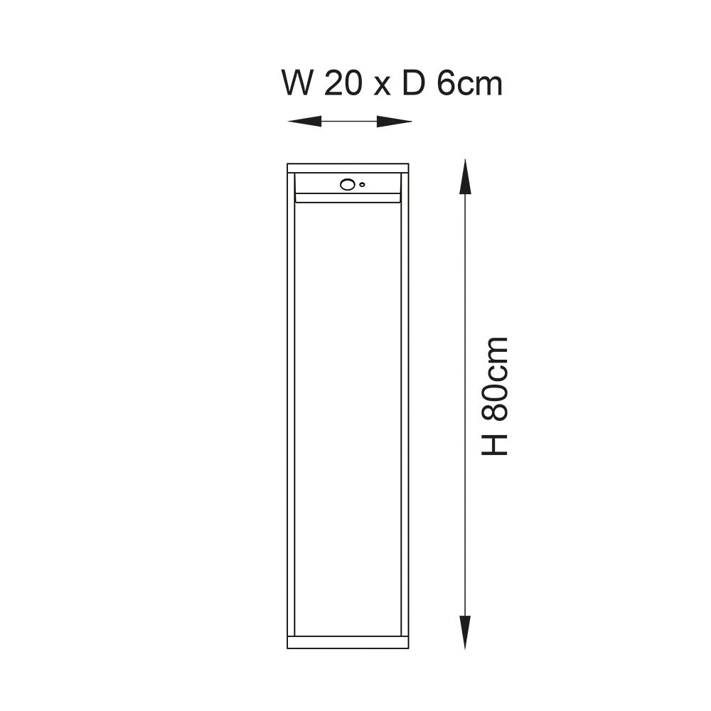 Dannah Bollard photocell & PIR