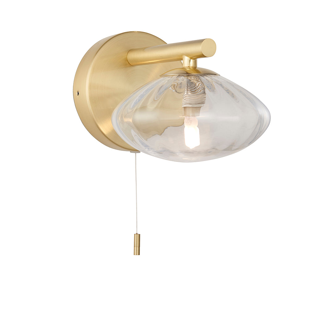 Mobias Wall IP44  - Satin Brass