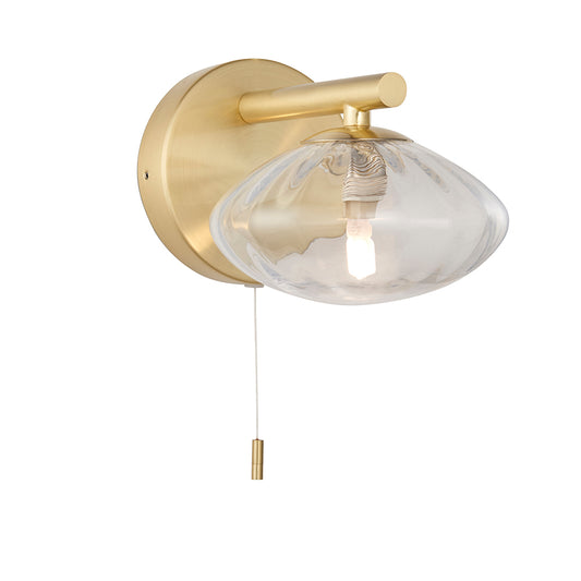 Mobias Wall IP44  - Satin Brass