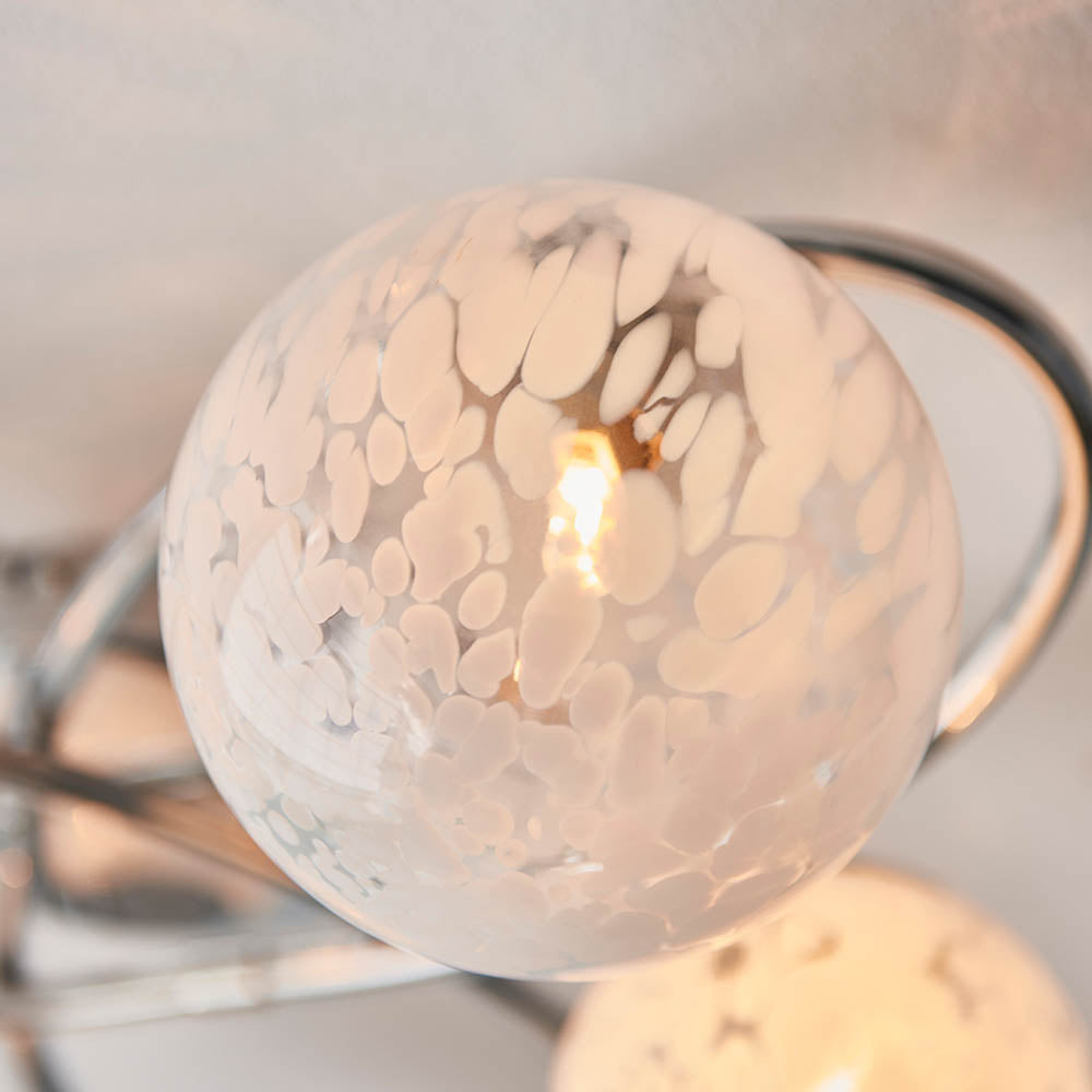 Maye 6 Light Semi Flush