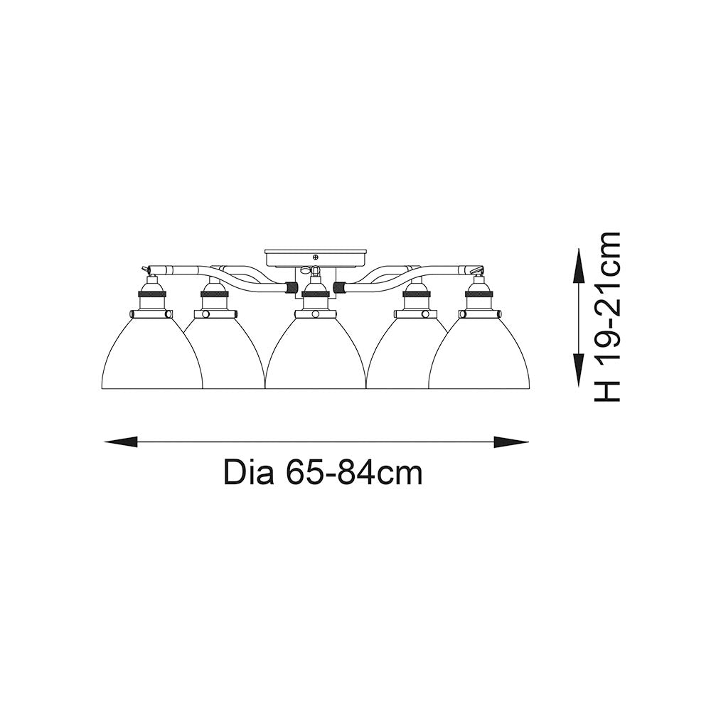 Hansen 5lt Semi Flush