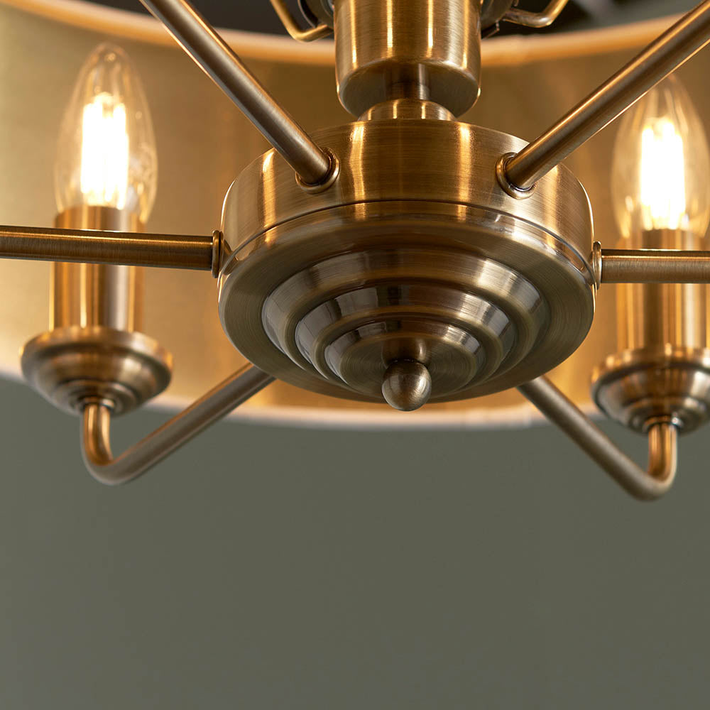 Highclere 6lt pendant