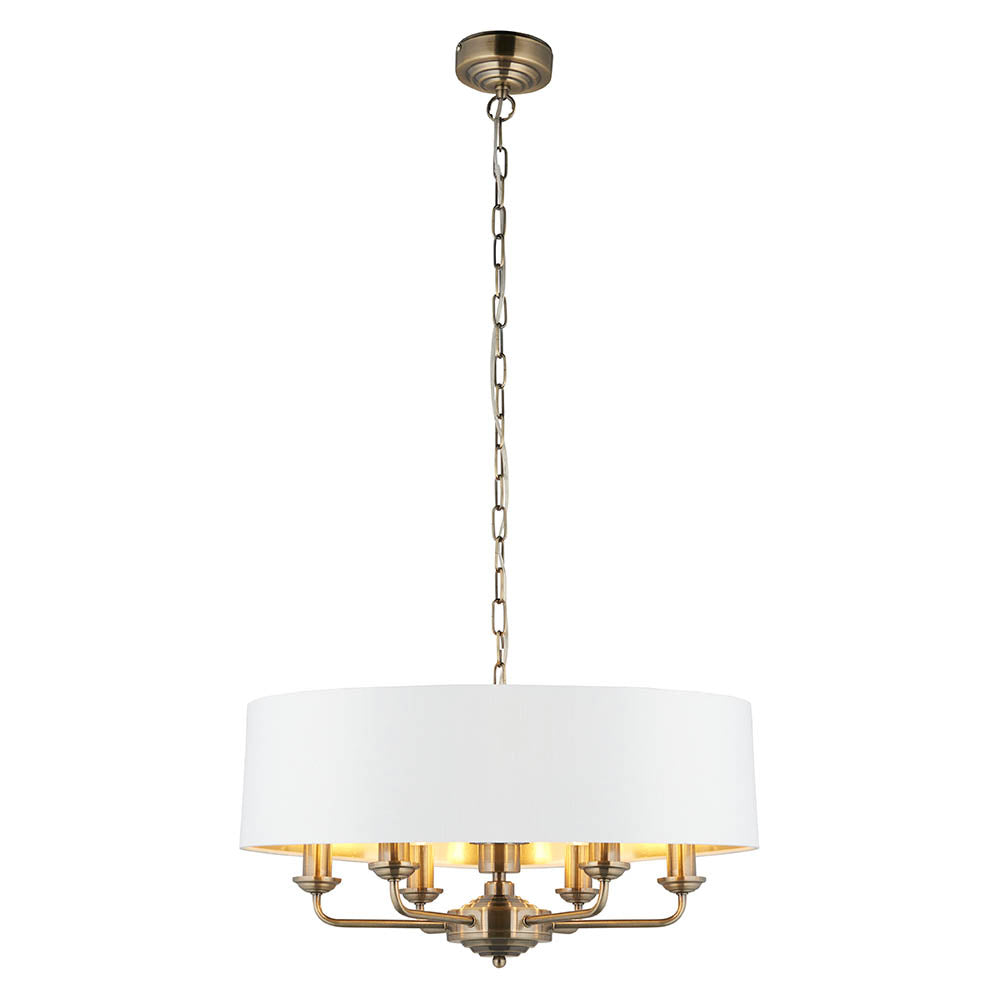 Highclere 6lt pendant