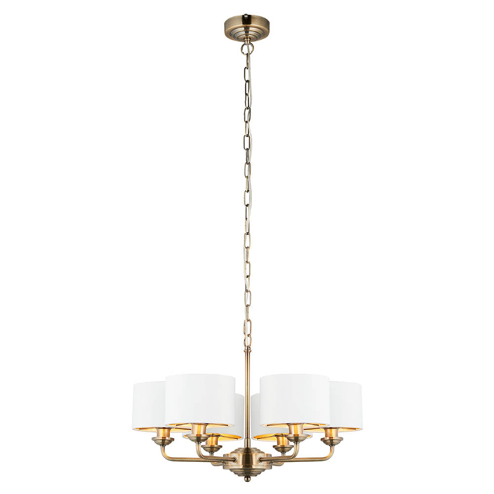 Highclere 6lt pendant