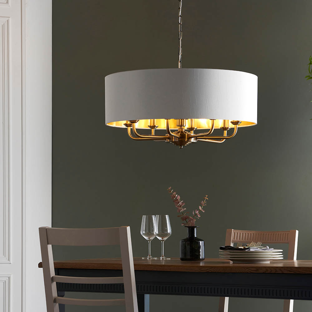 Highclere 8lt pendant