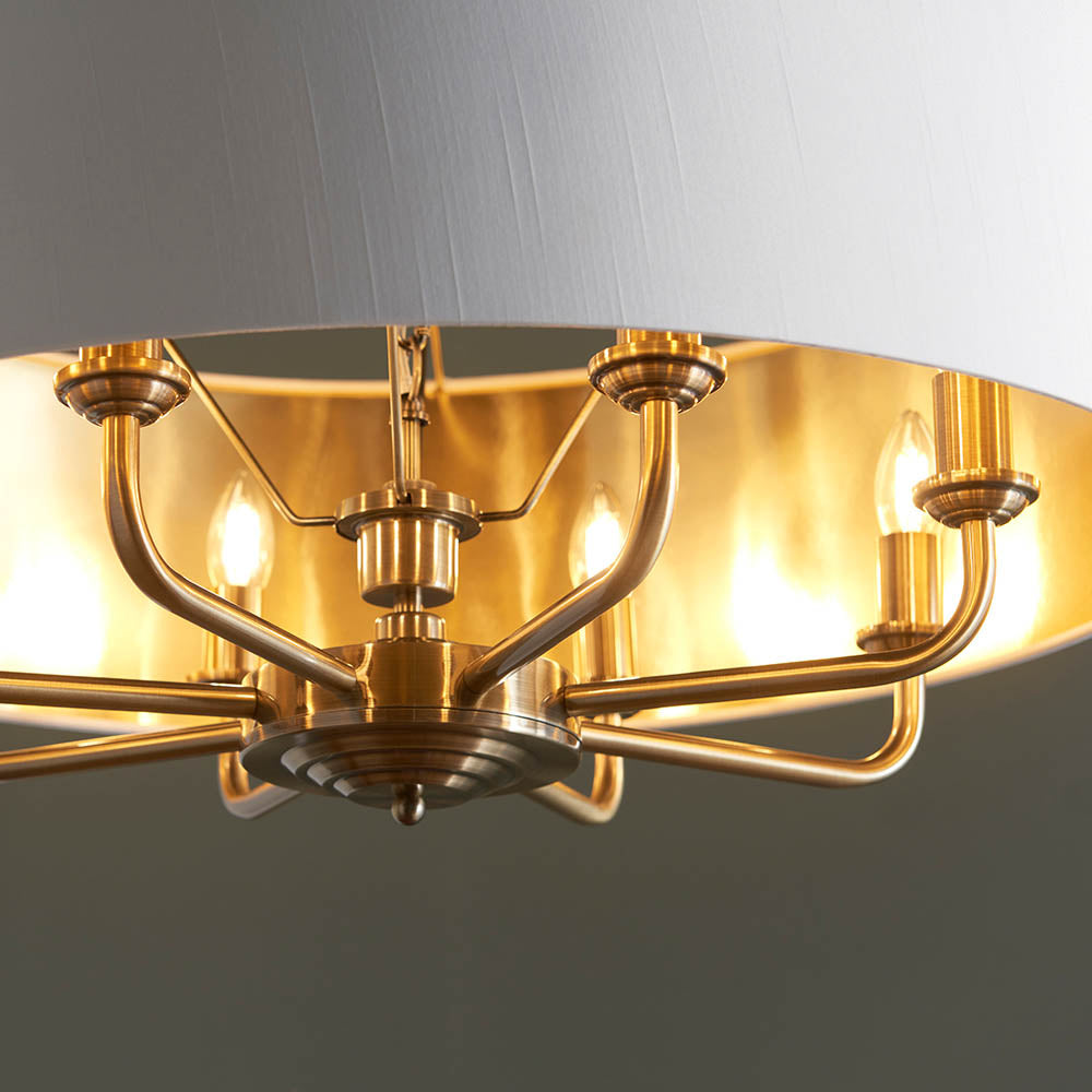 Highclere 8lt pendant