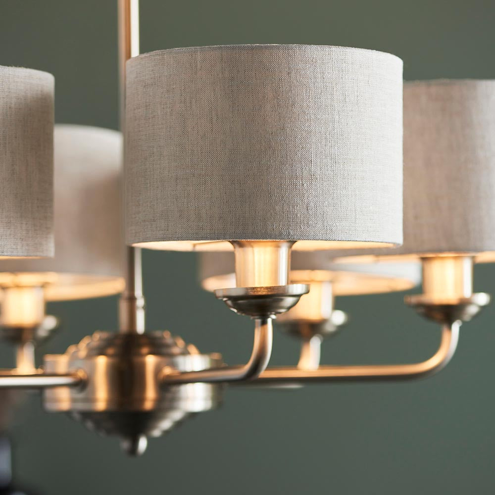 Highclere 6lt pendant