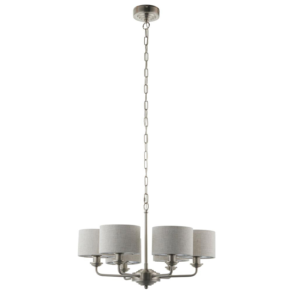 Highclere 6lt pendant