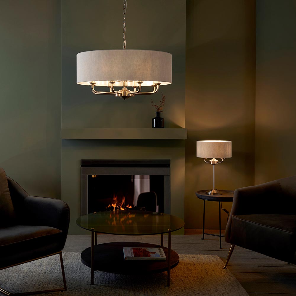 Highclere 8lt pendant