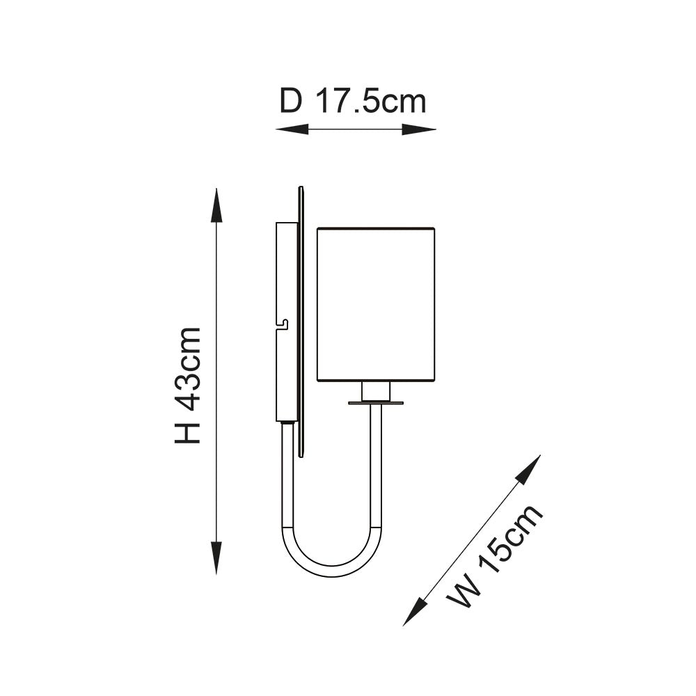 Mirror Line Wall - B.Nickel