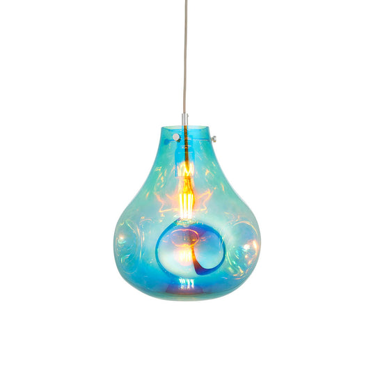 Europa Large Pendant - Petrol