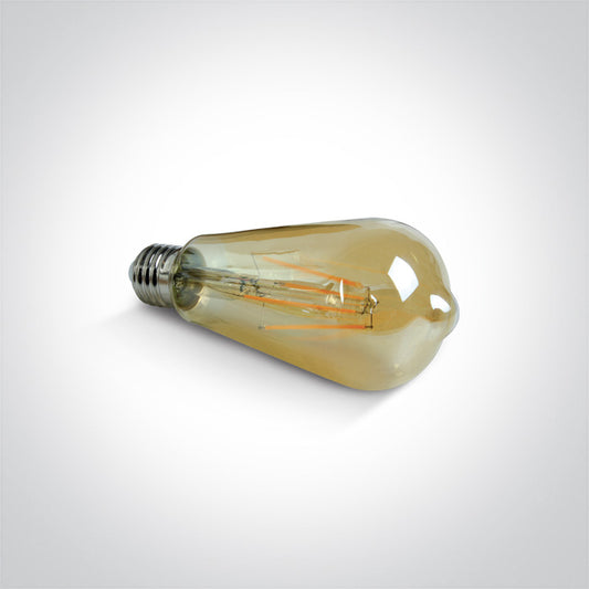 Retro Amber Lamps LED Dimmable