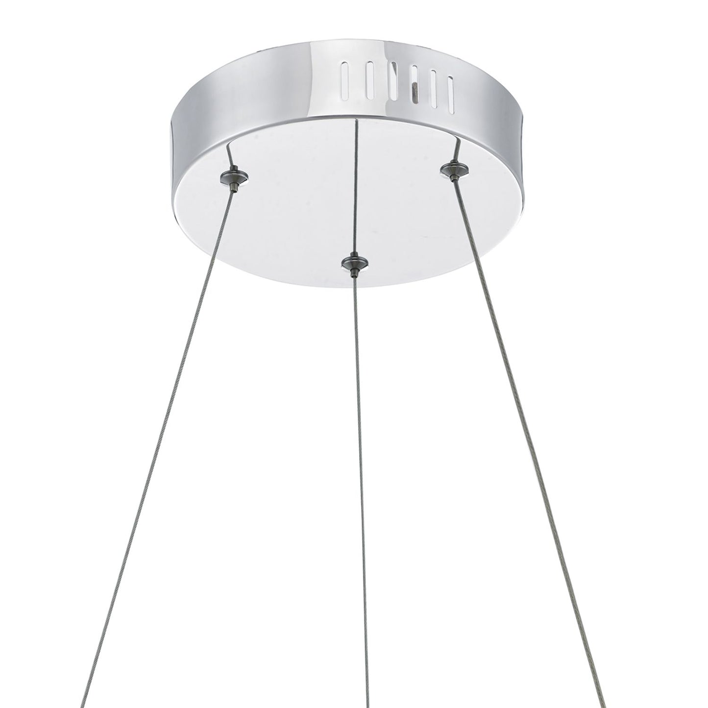 Altamura Pendant Polished Chrome and Crystal LED