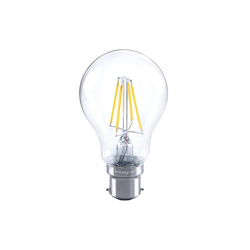 OMNI FILAMENT GLS BULB B22 806LM 5.9W 2700K DIMMABLE 330 BEAM CLEAR FULL GLASS