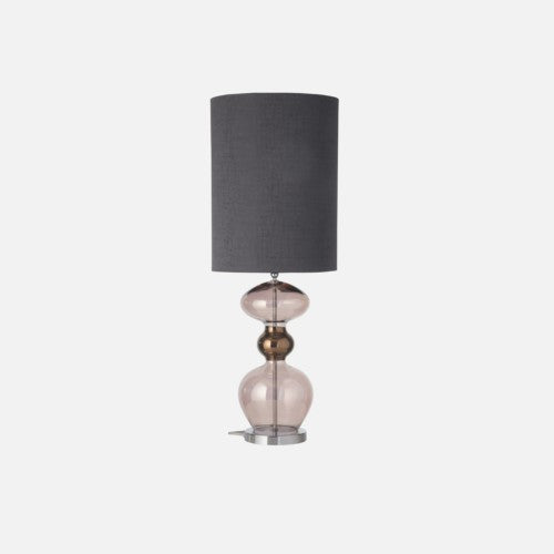 Futura  Table lamp base M Obsidian