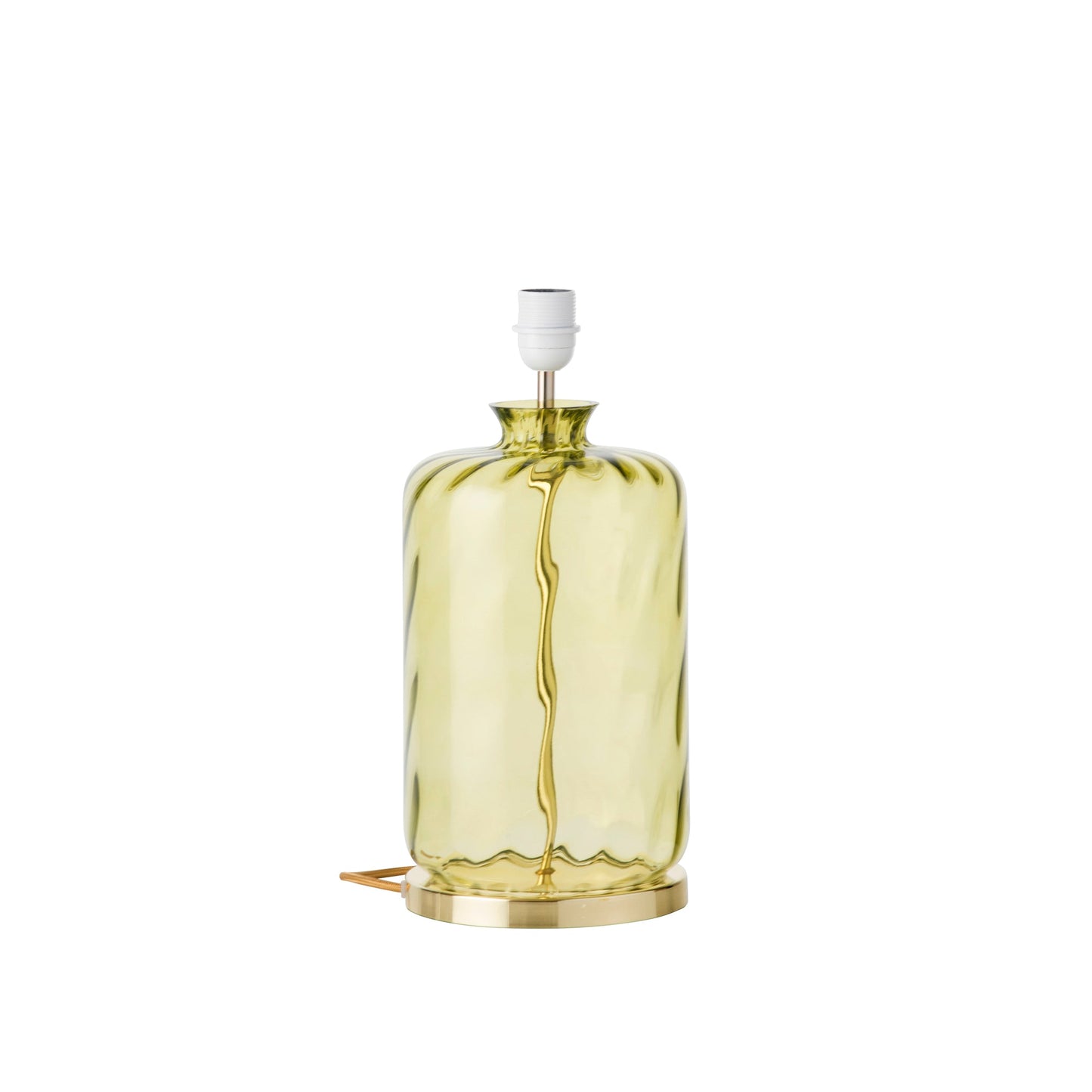 Pillar   Table lamp base Olive Dimples