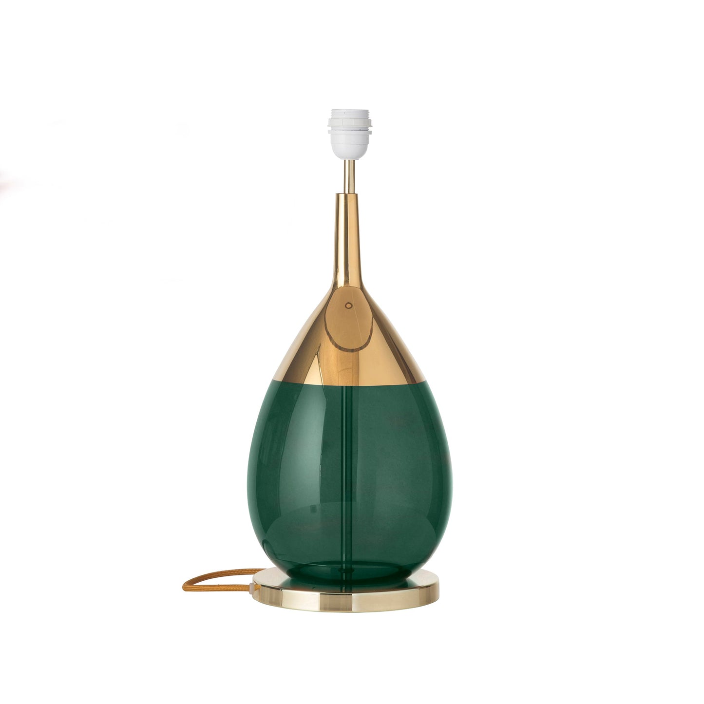 Lute Table lamp base M Ivy green Gold
