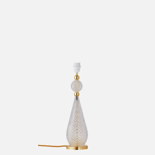 Smykke  Crystal table lamp base M Check