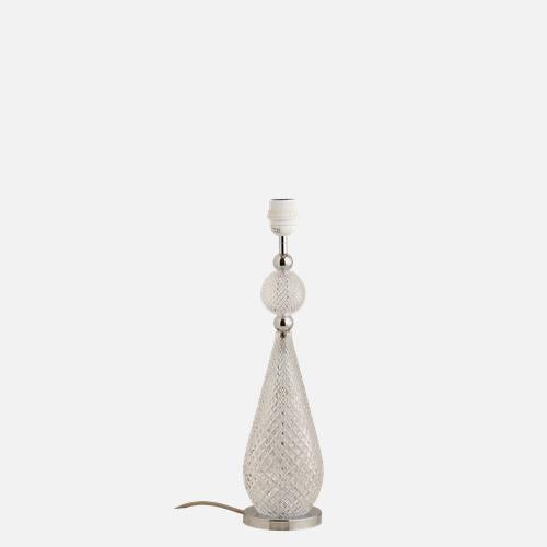 Smykke  Crystal table lamp base M Check