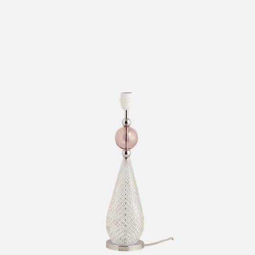 Smykke  Table lamp base M Crystal check Obsidian ball