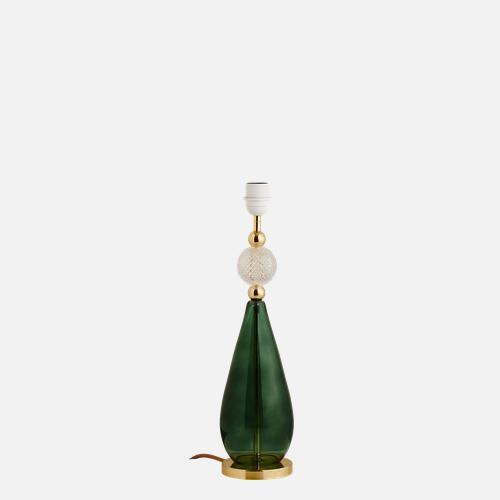 Smykke  Table lamp base M Ivy green Crystal check ball