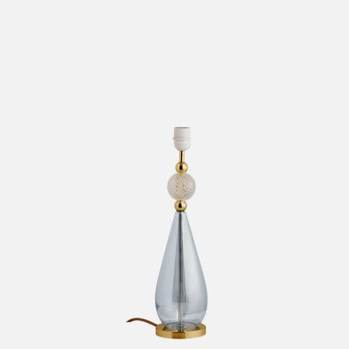 Smykke  Table lamp base M Topaz blue Crystal check ball