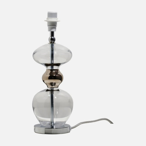 Futura  Table lamp base S Clear Platinum