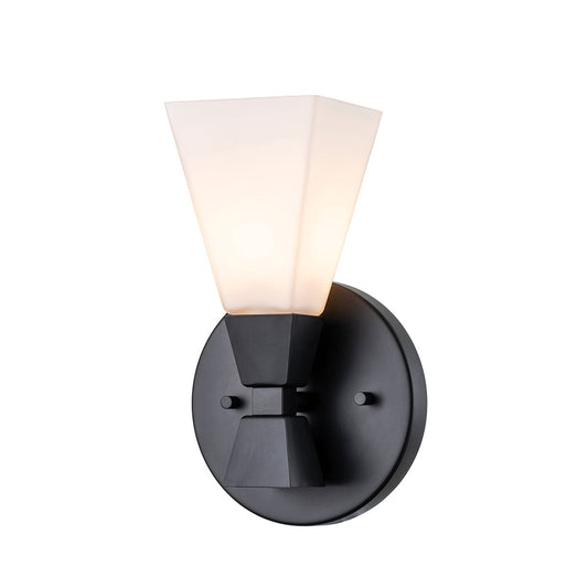 Bowtie 1 Light Wall Light – Matte Black (Stock ETA)