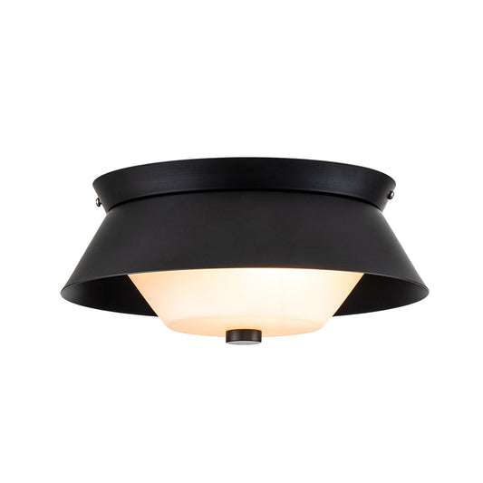 Bowtie 2 Light Flush – Matte Black (Stock ETA)