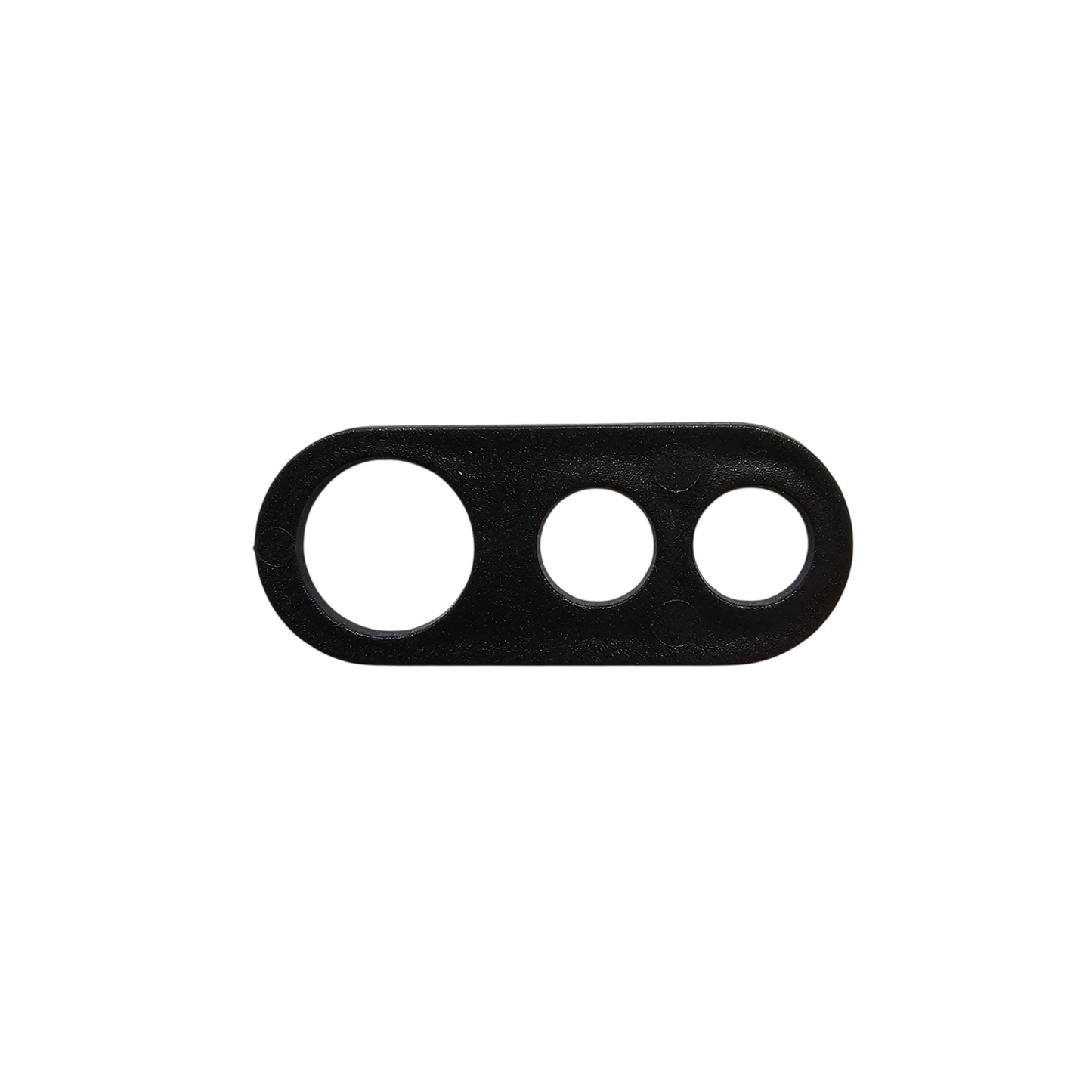 Black 3-Hole Cord Restraint Cable Grip