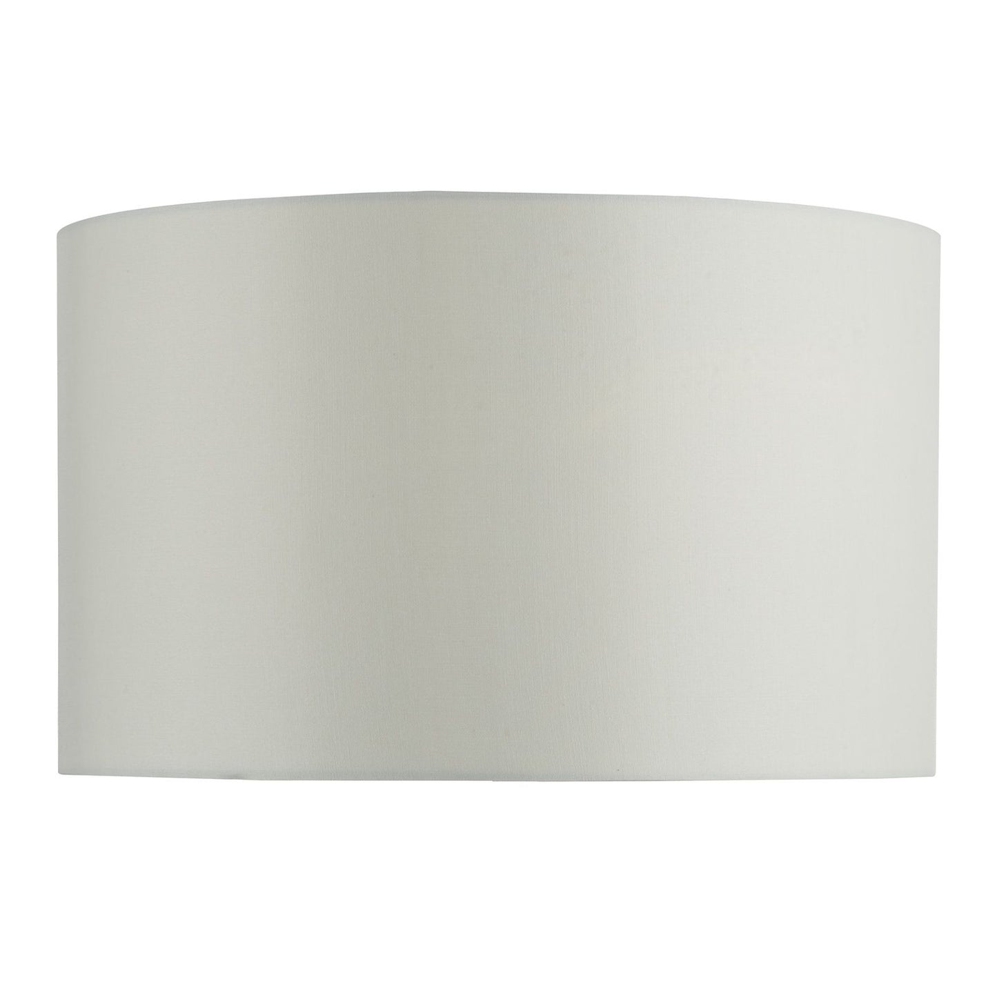 Cibana White Faux Silk Drum Shade 36cm