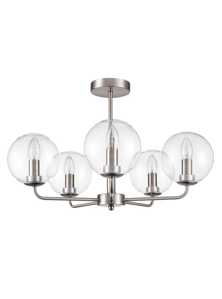 Court 5lt Fitting in Satin Nickel