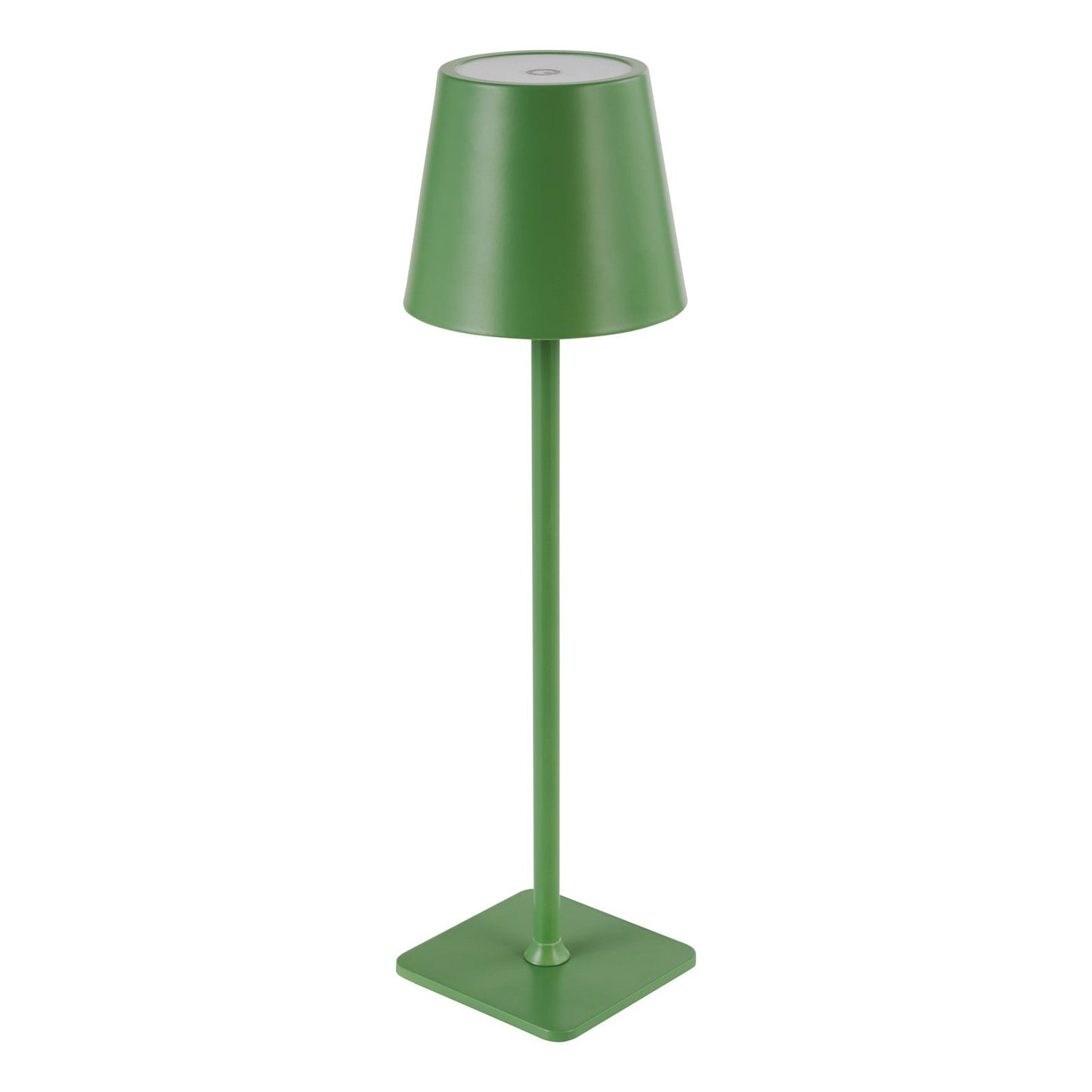 Derrick Rechargeable Outdoor Table Lamp Satin Green LED IP54