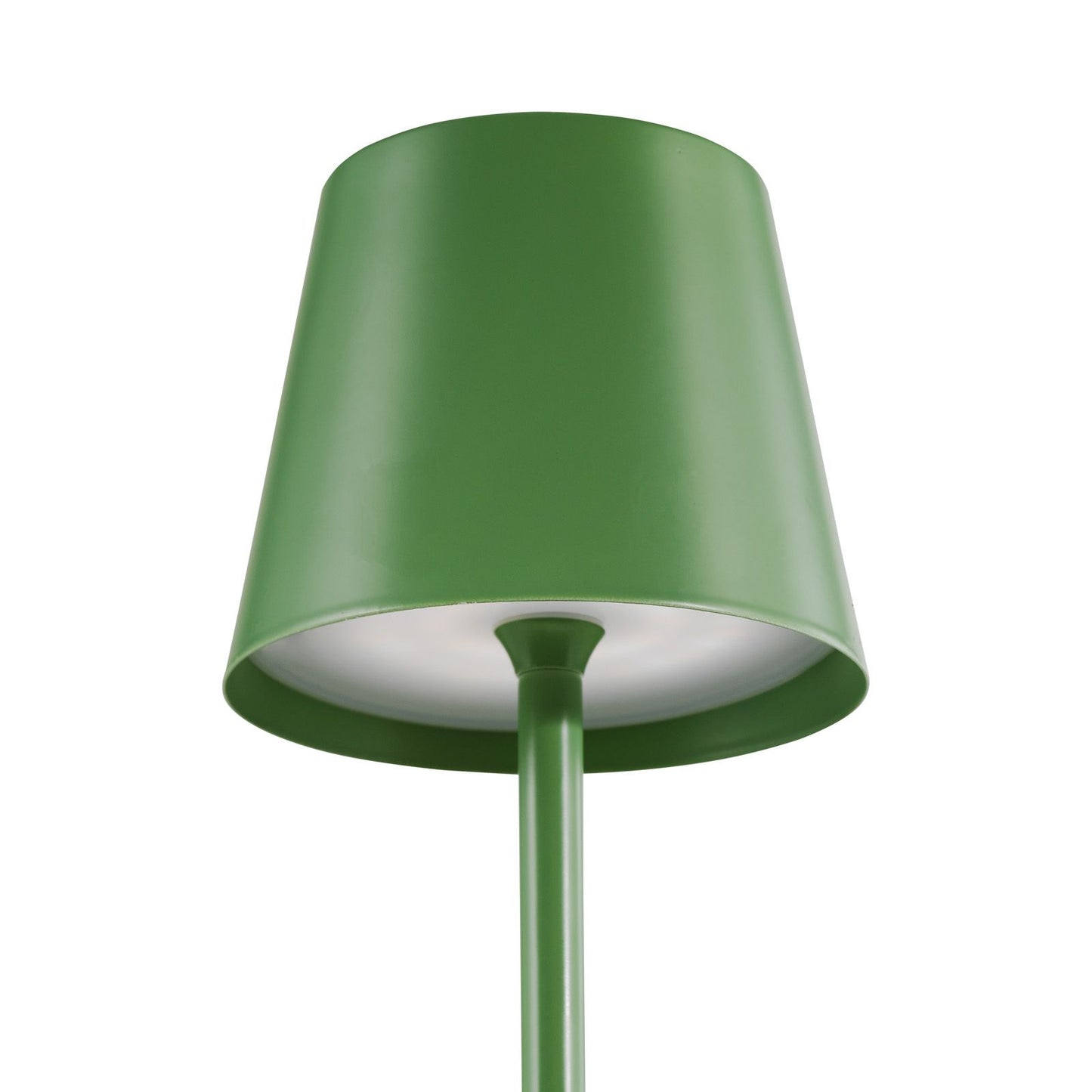 Derrick Rechargeable Outdoor Table Lamp Satin Green LED IP54