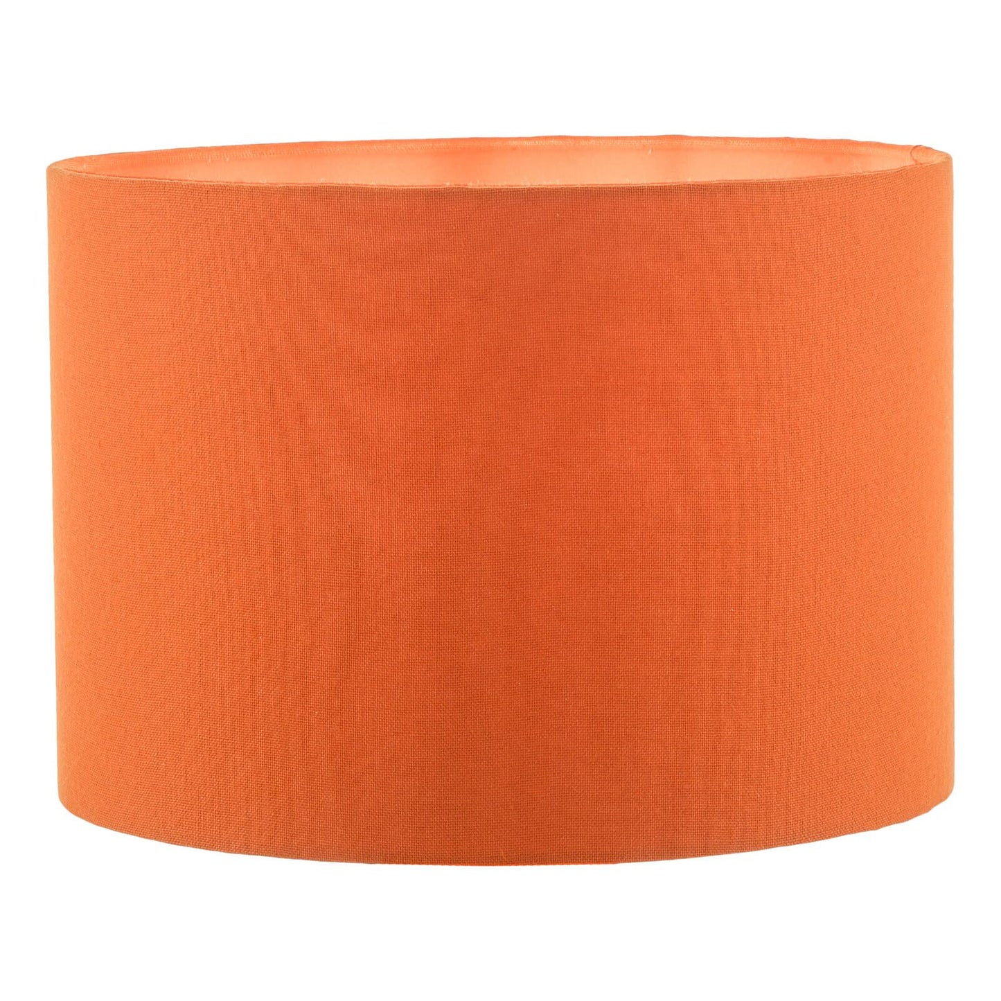 Discus Orange Cotton Mix Drum Shade