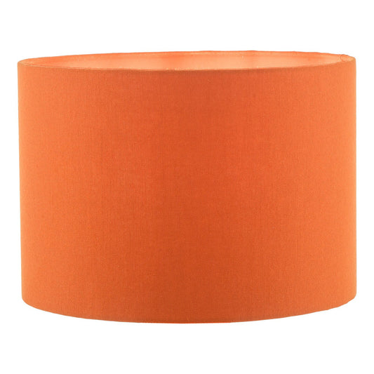 Discus Orange Cotton Mix Drum Shade