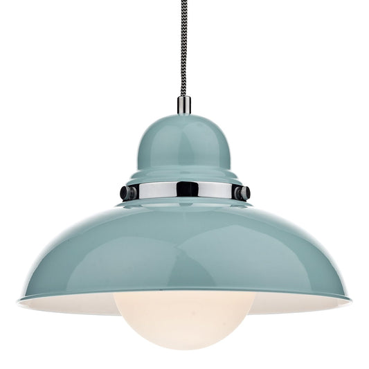 Dynamo 1 Light Pendant Blue