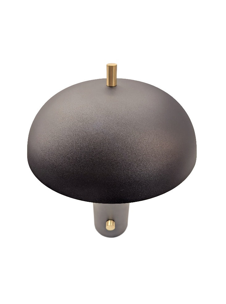 Dawn Matt Black Table Lamp