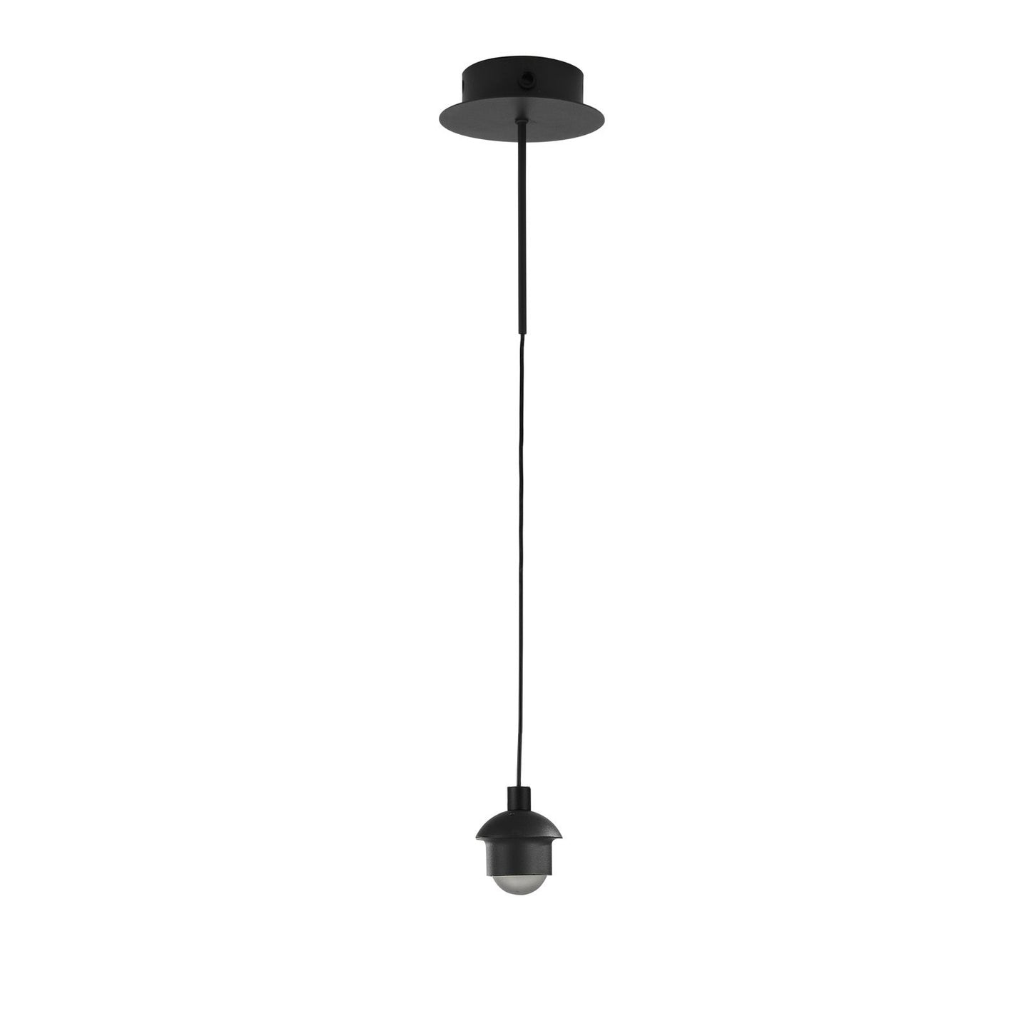 Eileen Pendnant/Wall Light Matt Black LED Fitting Only