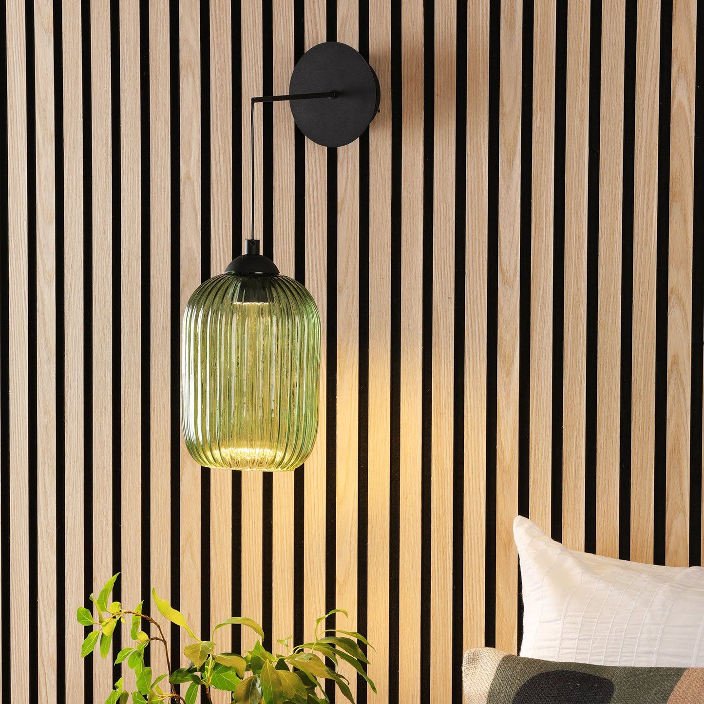 Eileen Pendnant/Wall Light Matt Black LED Fitting Only