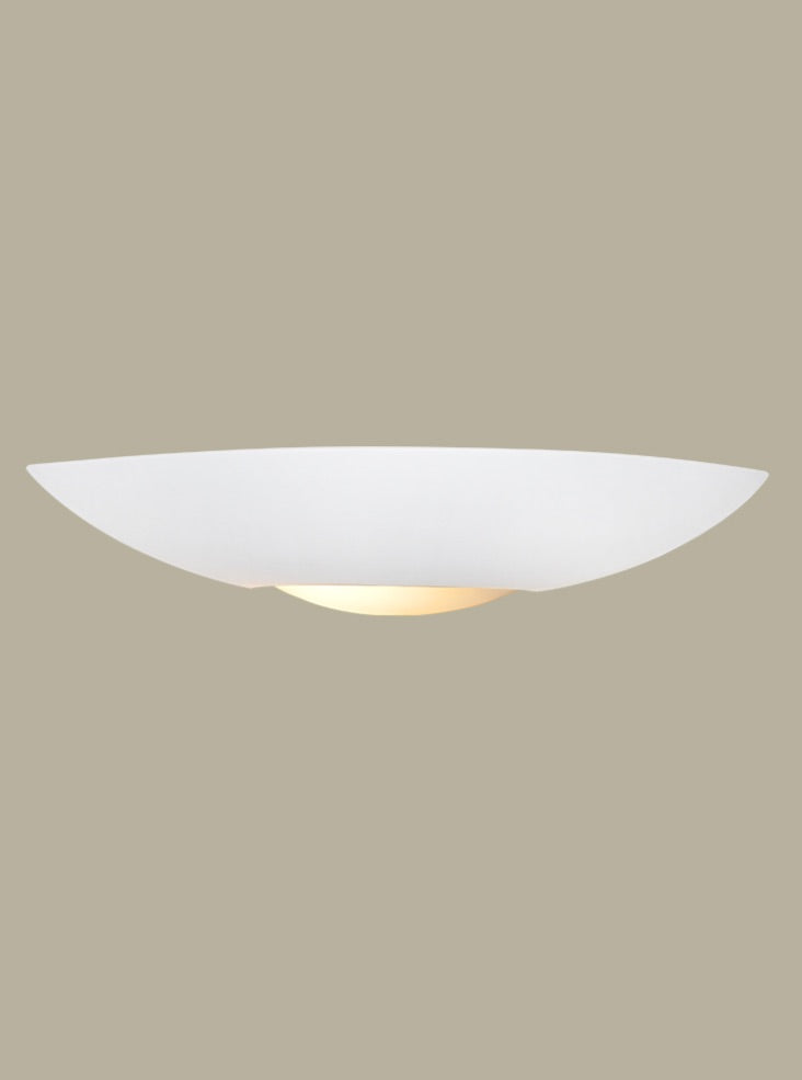 Fresco ceramic uplighter