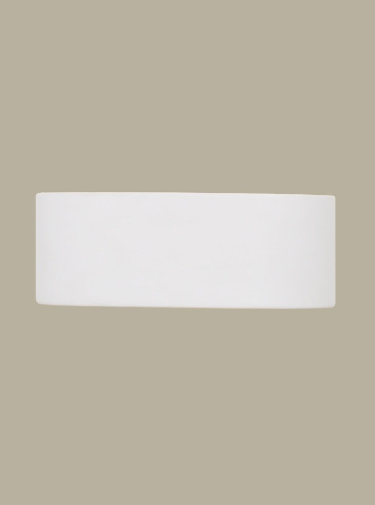 Fresco ceramic uplighter
