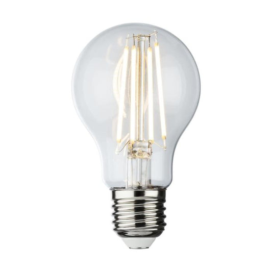 230V 8W LED ES Clear GLS Filament Lamp 2700K Dimmable - GLSD8AESC